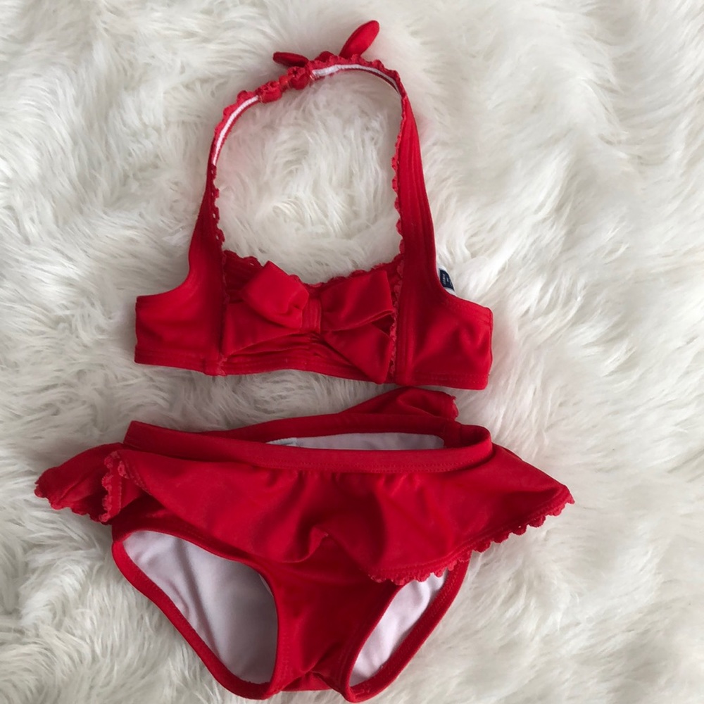 Janie and Jack red bikini